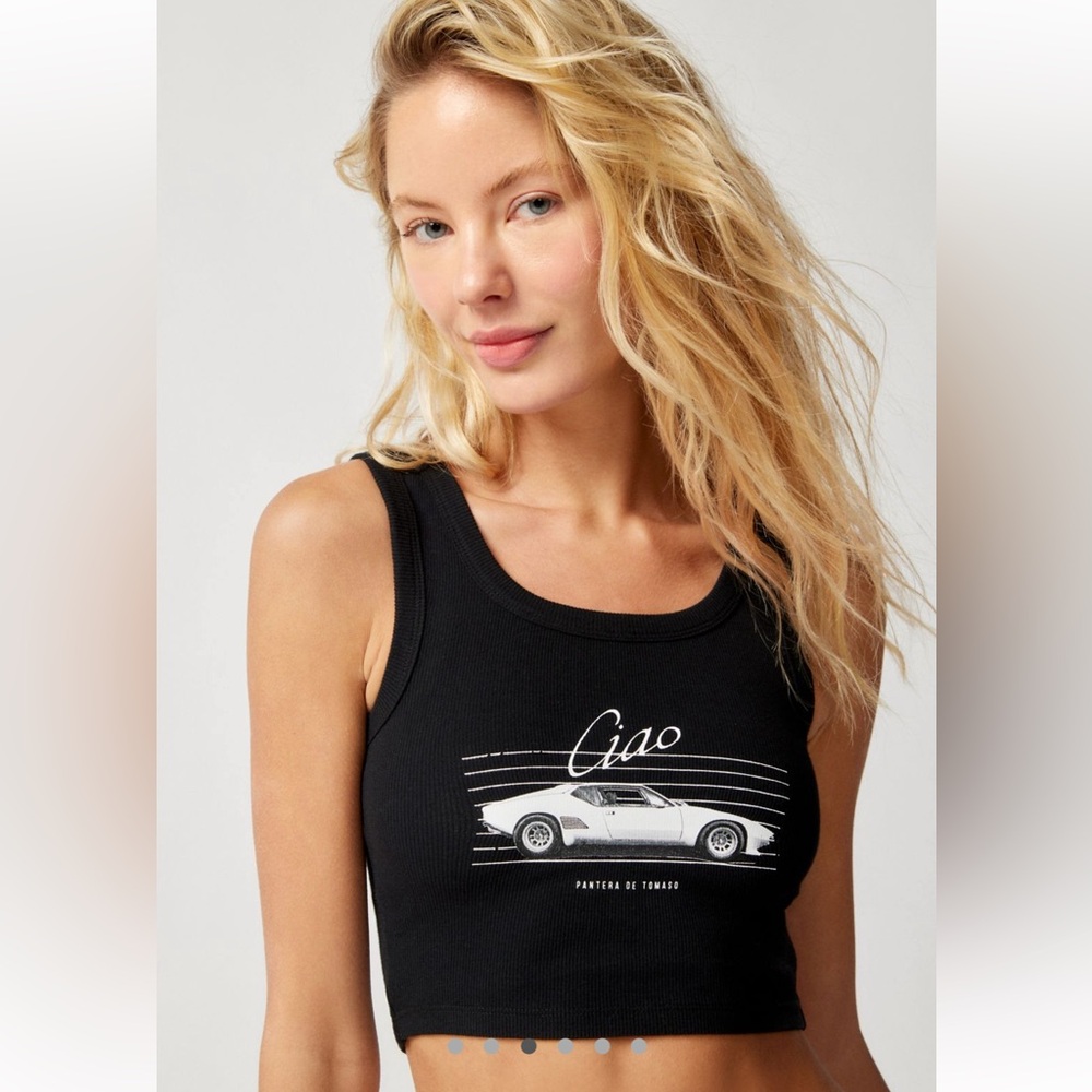 Urban Outfitters Ciao Ribbed Tank Top
